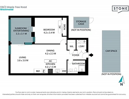 138/3 Maple Tree Road, Westmead, Parramatta (Northwest suburbs), 1 침실, 1 욕실, Apartment