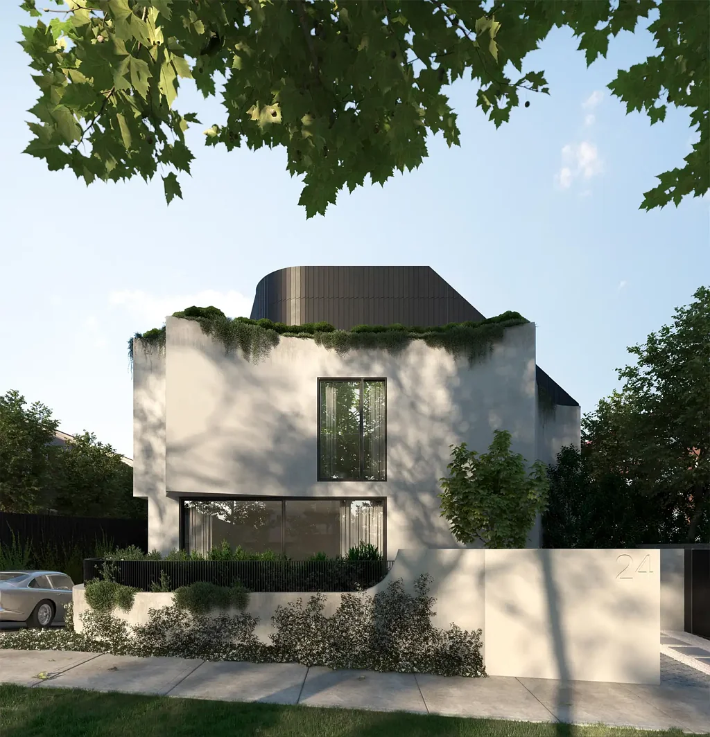 South Yarra 3房 Genton设计奢华 采光充足 私人花园 双层车库 电梯直达 中心绿岛 顶级电器 南雅核心 Bespoke Luxury Townhomes