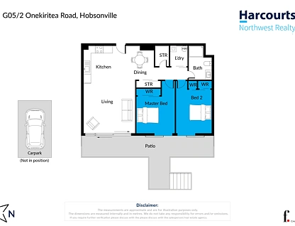 G05/2 Onekiritea Road, Hobsonville, Waitakere City, 2 Bedrooms, 1 Bathrooms, Apartment