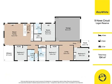 9 Howe Circuit, Logan Reserve, QLD 4133, 4 slaapkamers, 2 badkamers, House
