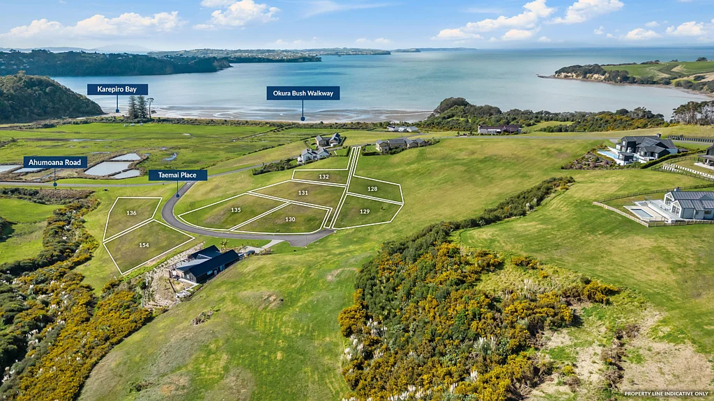 Okura Bush Waterfront Subdivision - 9 lots available