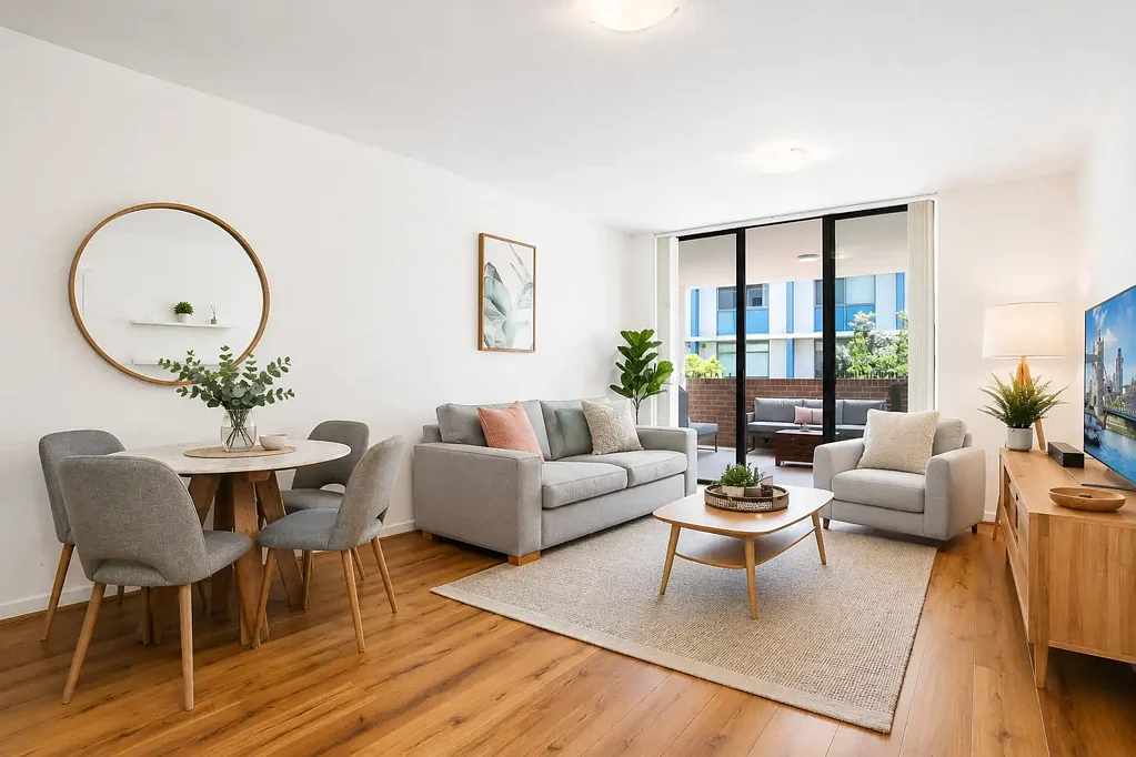 Spacious 2 Bedroom Plus Study/Small 3rd Bedroom