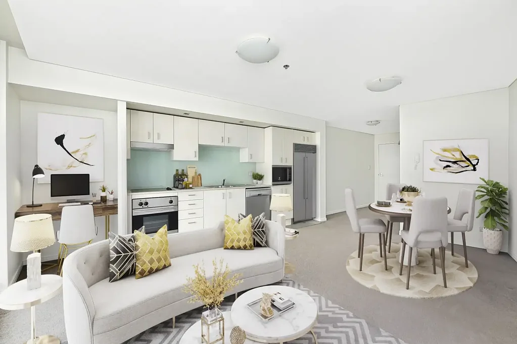 Freshly Updated Seventh-Floor Apartment in the Heart of Bondi Junction