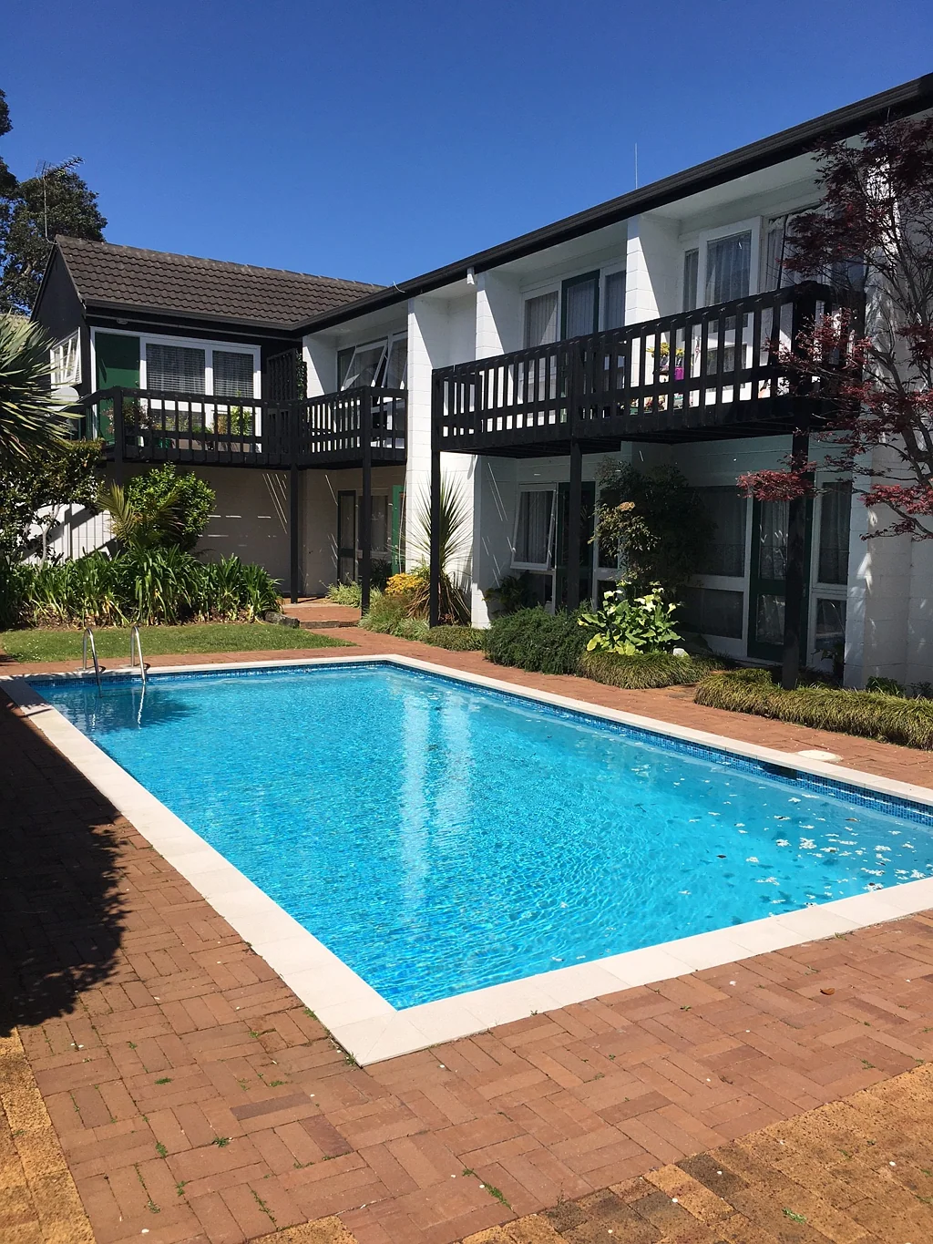 A hidden gem with communal pool