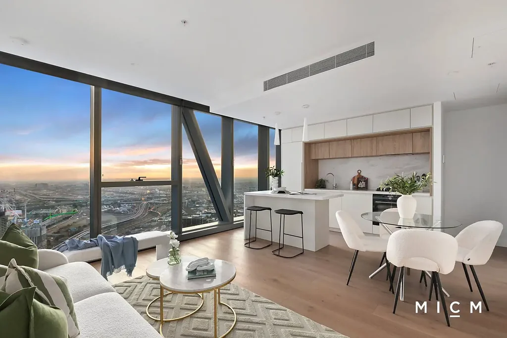 Melbourne 2Habitaciones Sleek West Side Place Sanctuary with Breathtaking Bay Views