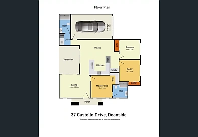 37 Castello Drive, Deanside, VIC 3336, 3房, 2浴, House