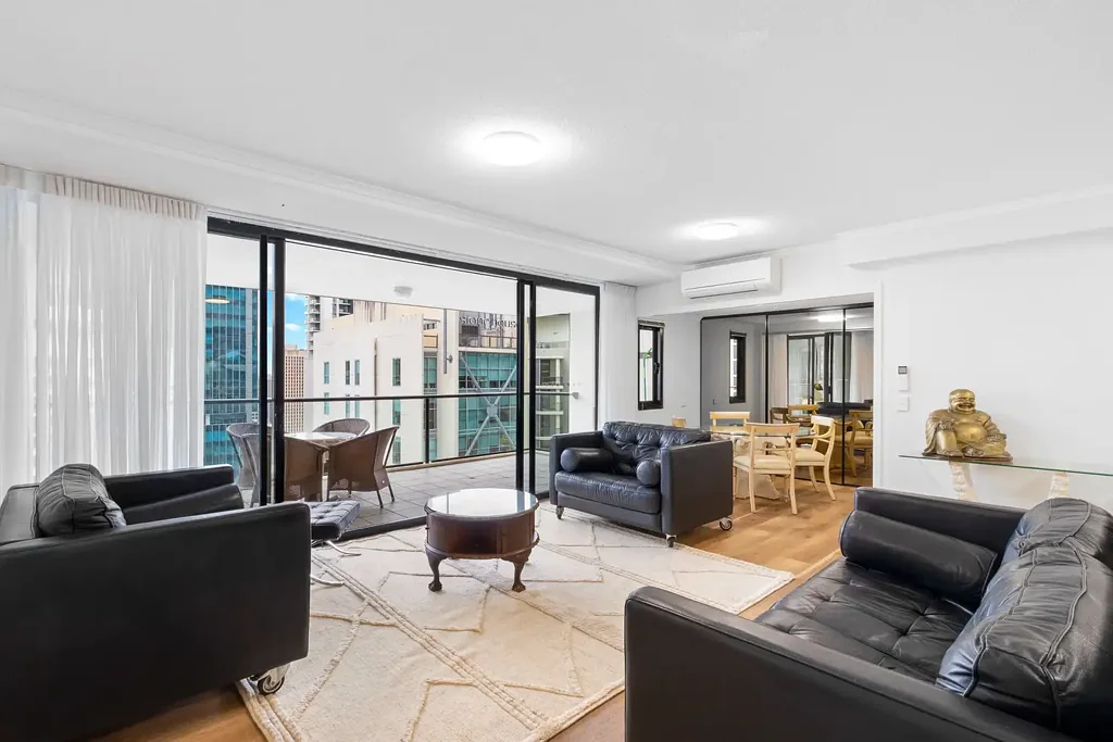 Brisbane City 2Zimmer Spacious River City Residence with Study & Sweeping CBD Views