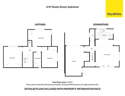 4/37 Huxley Street, Sydenham, Christchurch, Canterbury, 3部屋, 1バスルーム, House
