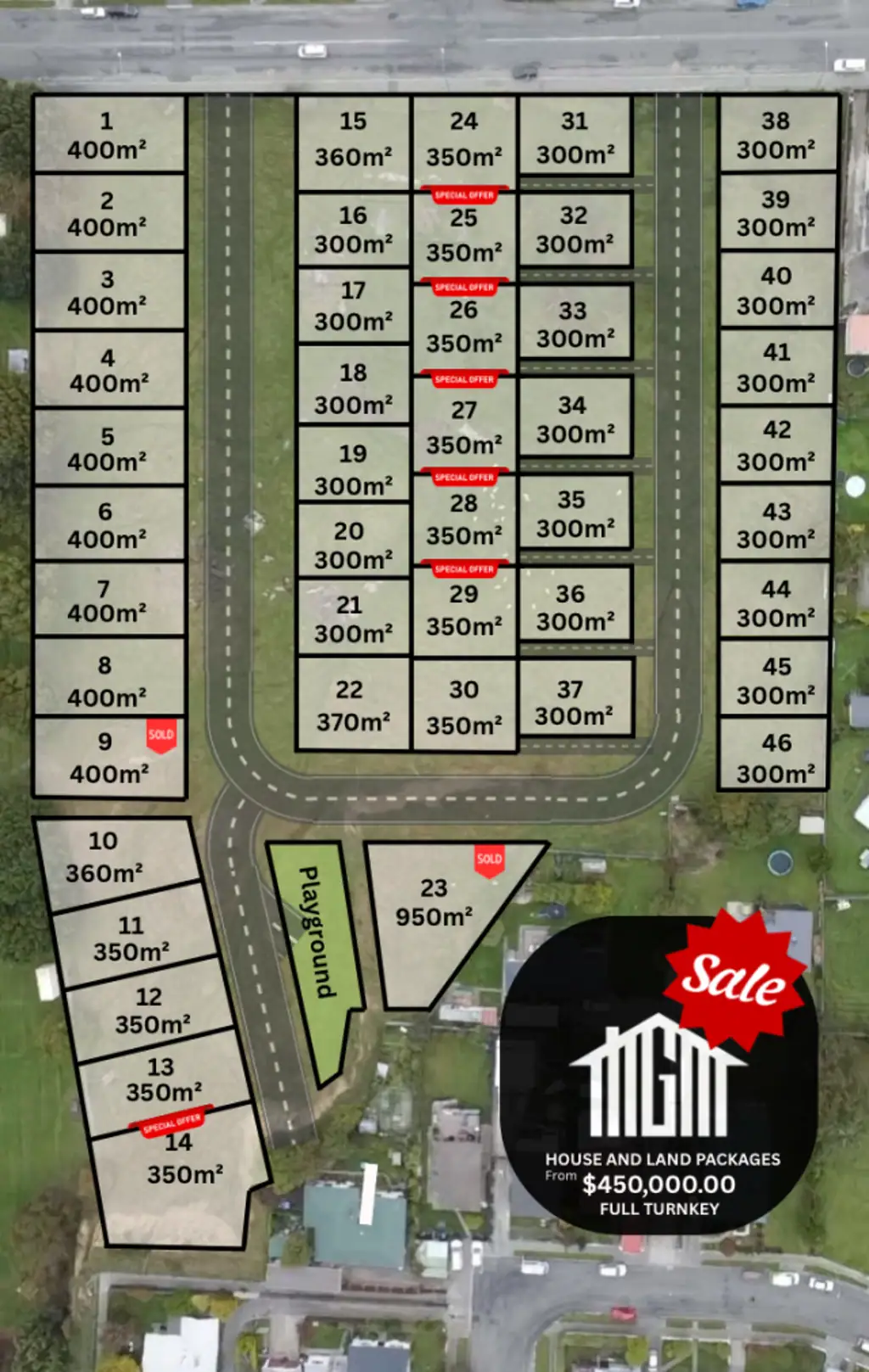Timaru Central 3 Bedroom Build New from $400K | House & Land in Timaru