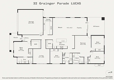 ਮੰਜ਼ਿਲ ਦੀ ਯੋਜਨਾ - 32 Grainger Parade, Lucas, VIC 3350