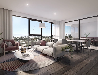 403/169 Buckingham Street, Richmond, Inner East Melbourne, 2 chambres, 2 salles de bain, Apartment