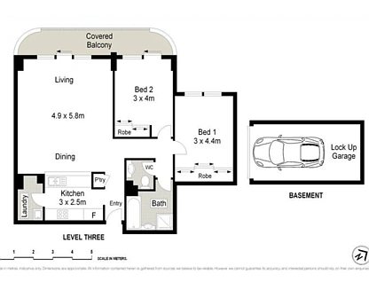 22/1-9 Gray Street, Sutherland, Sutherland Shire, 2 Schlafzimmer, 1 Badezimmer, Apartment