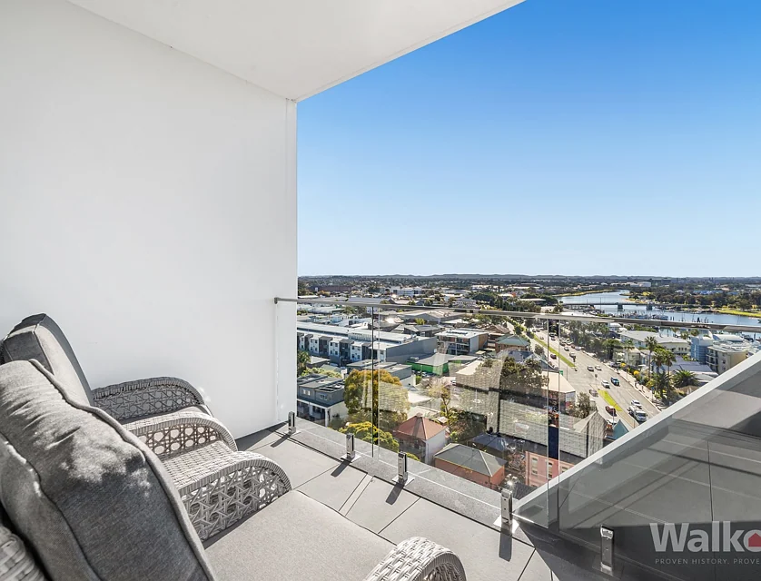 1202/10 Bishopsgate Street, Wickham, Newcastle, 2房, 2浴, Apartment