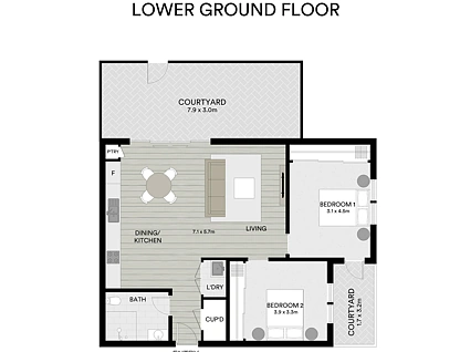 1/12-14 Stimson Street, Guildford, Parramatta (Northwest suburbs), 2 ਕਮਰੇ, 1 ਬਾਥਰੂਮ, Apartment