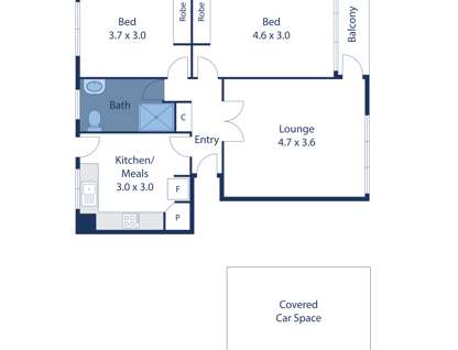 5/37 Narrak Road, Balwyn, VIC 3103, 2 Bedrooms, 1 Bathrooms, Apartment