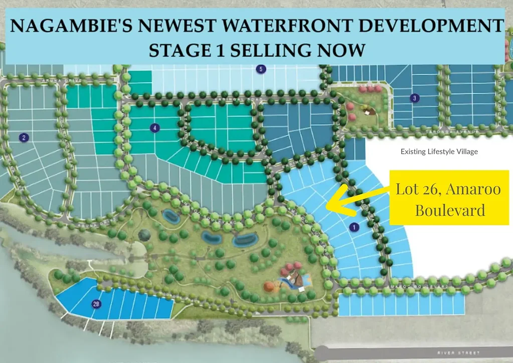 Nagambie GREAT BLOCK IN NEW WATERFRONT ESTATE