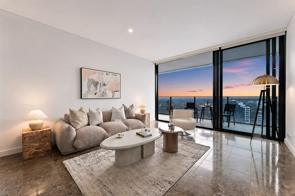 Chatswood 3침실 Luxury North Aspect Skyhome, Sensational Views & Unbeatable Location
