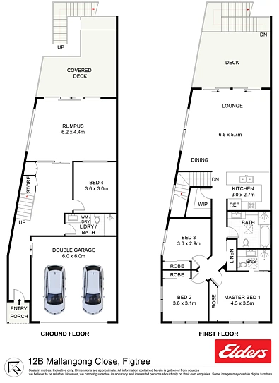12B Mallangong Close, Figtree, NSW 2525, 4房, 3浴, Apartment