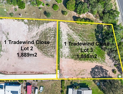 Lot 2/3 - 1 Tradewind Close, River Heads, Wide Bay, 0 habitaciones, 0 baños, Section