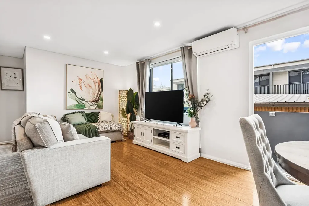 North-Facing Apartment with Double Lock-Up Garage in a Quiet Botany Pocket