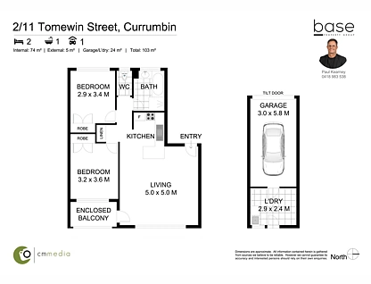 2/11 Tomewin Street, Currumbin, Gold Coast, 2 Kuwarto, 1 Banyo, Apartment