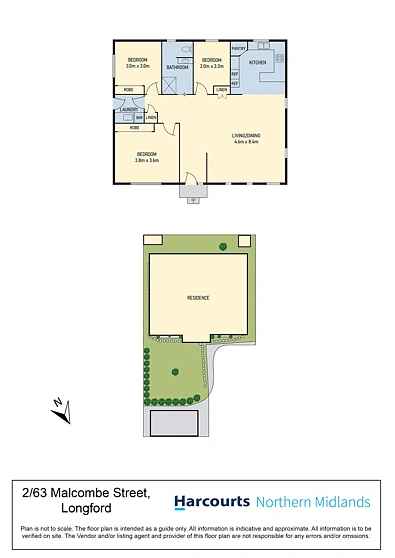 2/63 Malcombe Street, Longford, TAS 7301, 3 slaapkamers, 1 badkamers, House