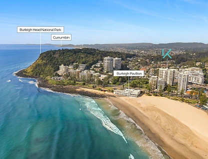 4F/52 Goodwin Terrace, Burleigh Heads, Gold Coast, 2 Kuwarto, 2 Banyo, Apartment