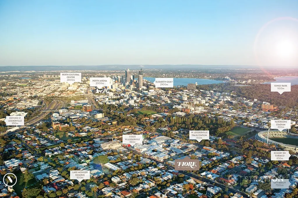 West Leederville 2房  Heart of leederville, easy to love, exceptional to live in  !