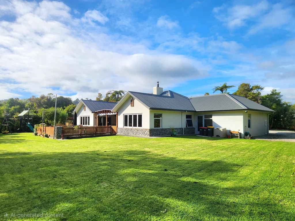 Paroa 4 Slaapkamer Family home surrounded by nature's beauty