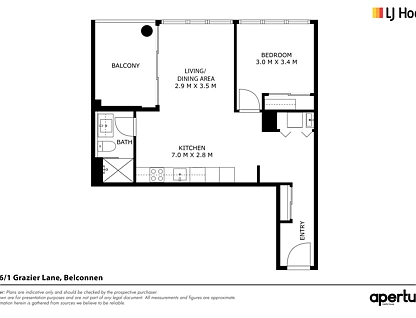 1906/1 Grazier Lane, Belconnen, Belconnen District, 1 Kuwarto, 1 Banyo, Apartment