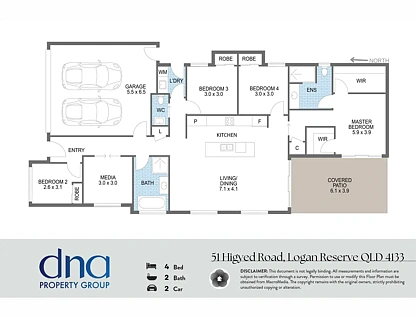 51 Higyed Road, Logan Reserve, QLD 4133, 4房, 2浴, House
