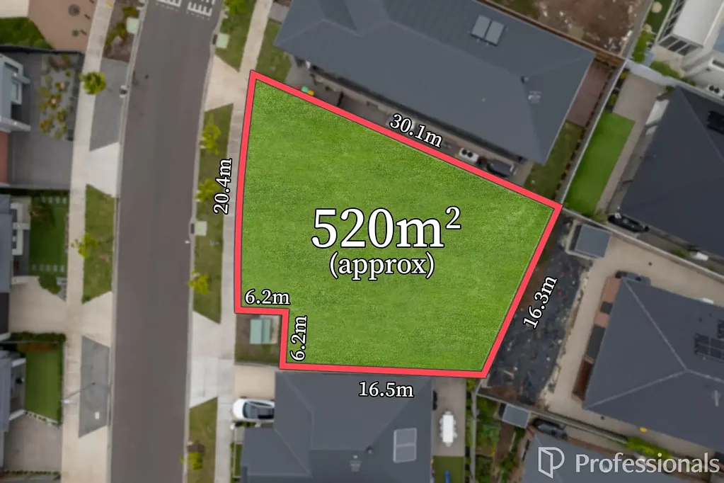 Taylors Lakes 520m²独立产权地 宽敞20米临街面 正对全新公园 步行达购物中心&火车站 精英学校环绕 稀缺公园临街面 Build Your Dream Home | Rare 520m² Park-Facing Block in Taylors Lakes