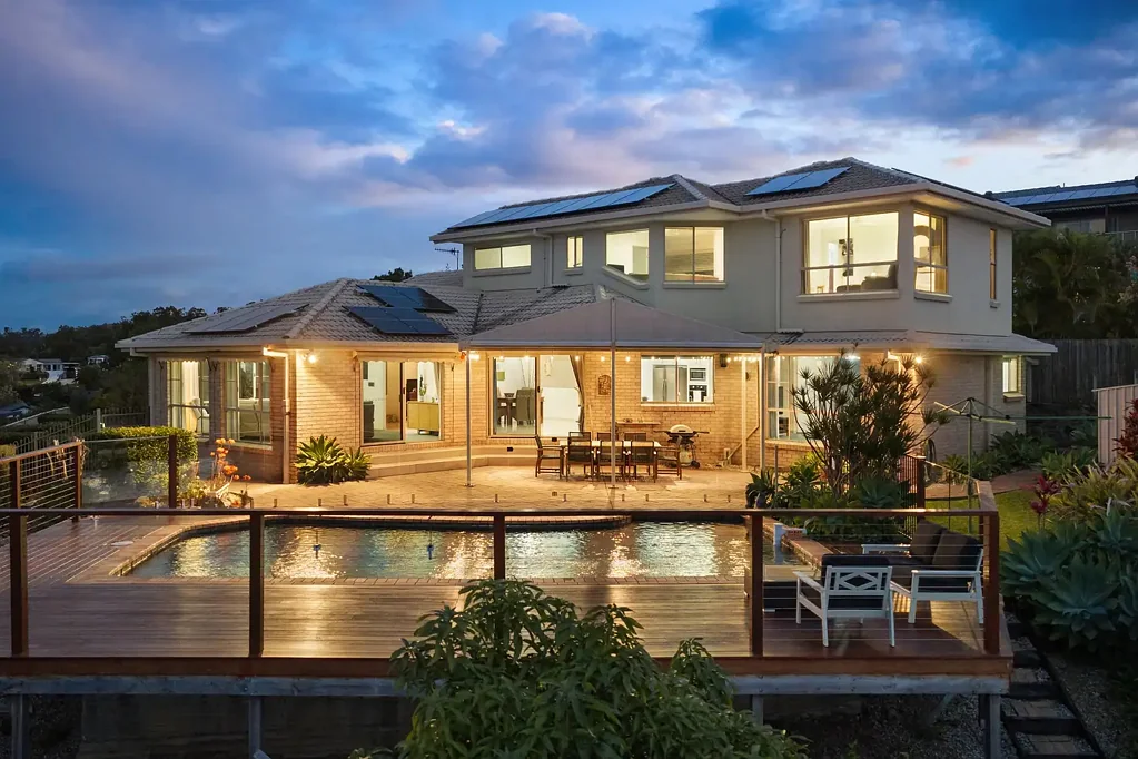Highland Park 6 Bedroom Dual Living Masterpiece with Breathtaking Gold Coast Skyline Views