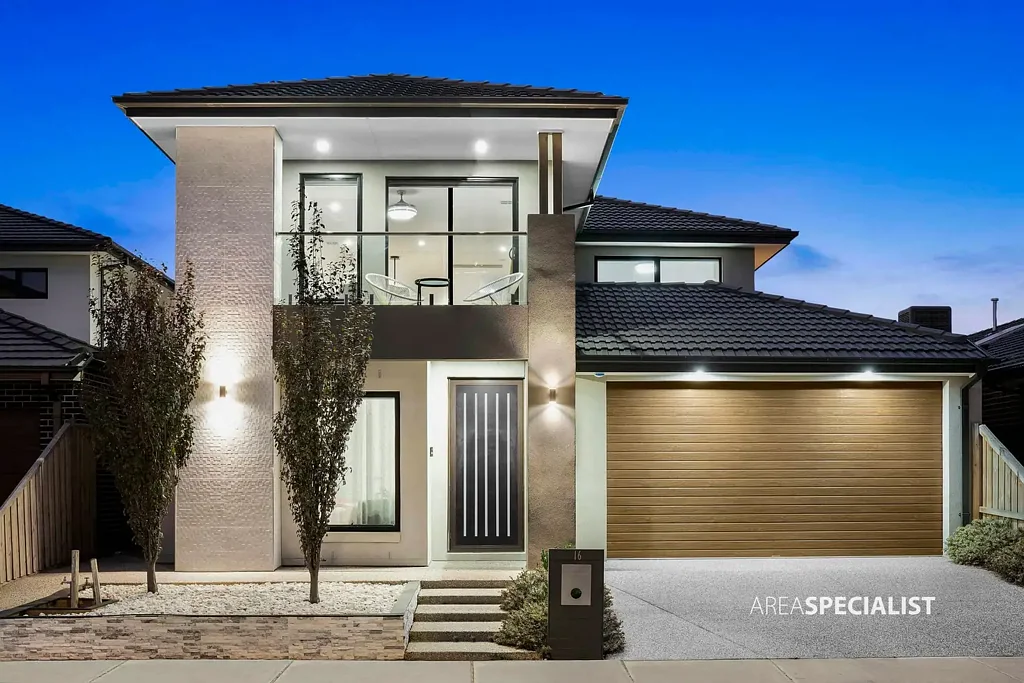 Truganina 4 Bedroom The Brief: Contemporary Luxury with Grand Proportions – 4-Bedroom, 4-Bathroom Stunner with Soaring Void & Multiple Living Zones!!!