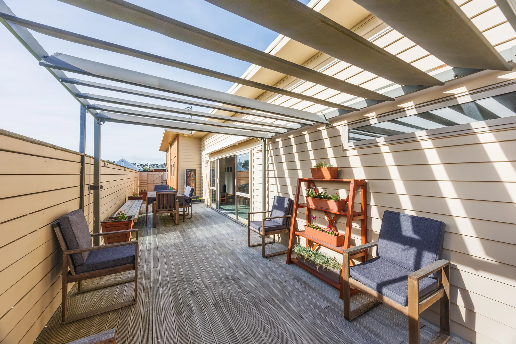 Foxton Beach 4Kwarto Modern & stylish with huge boat shed