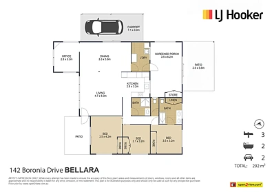 142 Boronia Drive, Bellara, QLD 4507, 4房, 2浴, House