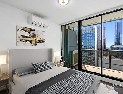 3305/350 William Street, Melbourne, Melbourne CBD, 2 कमरे, 2 बाथरूम, Apartment
