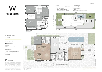 Plano ng Bahay - 68 Webster Street, Nedlands, WA 6009