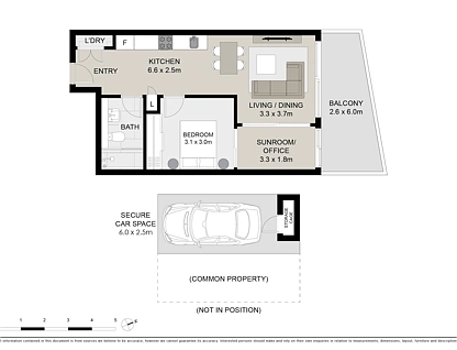 19/188 Maroubra Road, Maroubra, Eastern Suburbs, 1 રૂમ, 1 બાથરૂમ, Apartment