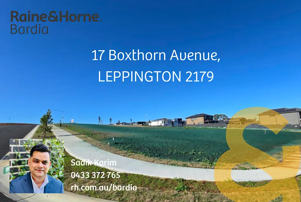 Leppington Start building memories here-land that inspires your dream home.