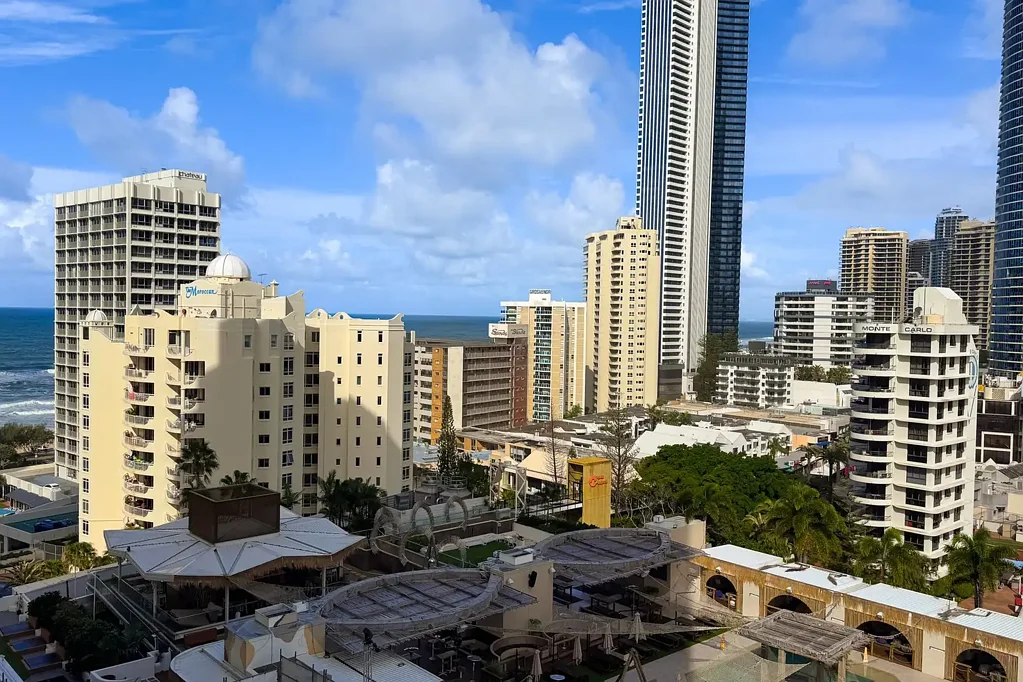 Surfers Paradise 1房  BUDGET FRIENDLY INVESTMENT WITH OCEAN VIEWS