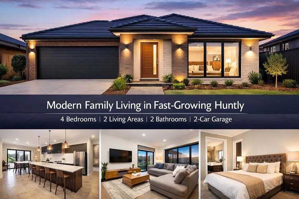 Huntly 4Habitaciones Dual Living. Double Garage. Prime Huntly Location.