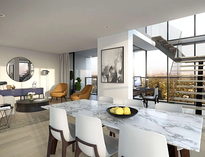 1606/820 Whitehorse Road, Box Hill, Inner East Melbourne, 2 ห้องนอน, 2 ห้องน้ำ, Apartment