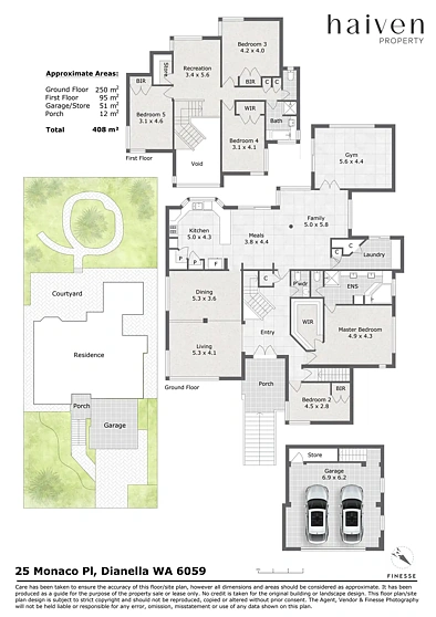 25 MONACO PLACE, Dianella, WA 6059, 4房, 2浴, House
