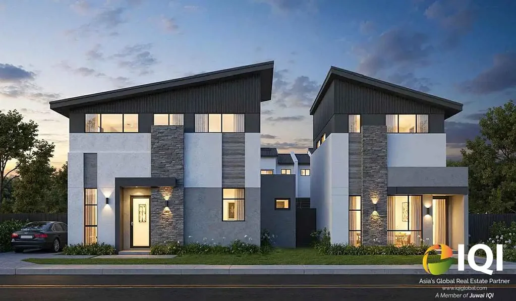 Mandurah 3部屋 Secure your Brand New Off-the-Plan Townhouse with only 5% Deposit now, and saving up to $29,174 on stamp duty*