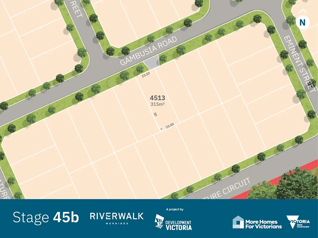 Werribee Be at the heart of it all.  |  Riverwalk Stage 45b