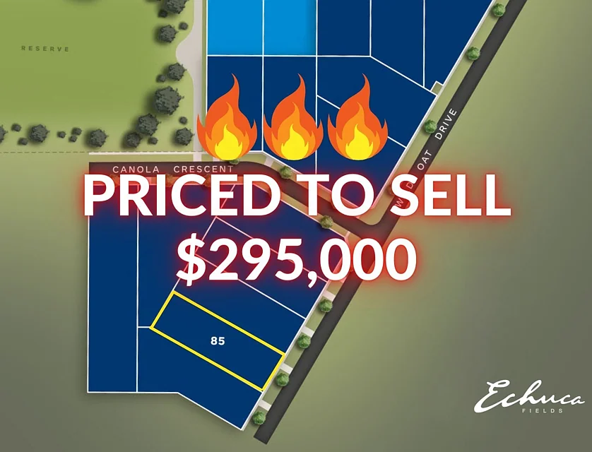 (Lot 85) 48 Wild Oat Drive Echuca Fields Stage 3B, Echuca, Bendigo, 0 غرف, 0 حمامات, Section