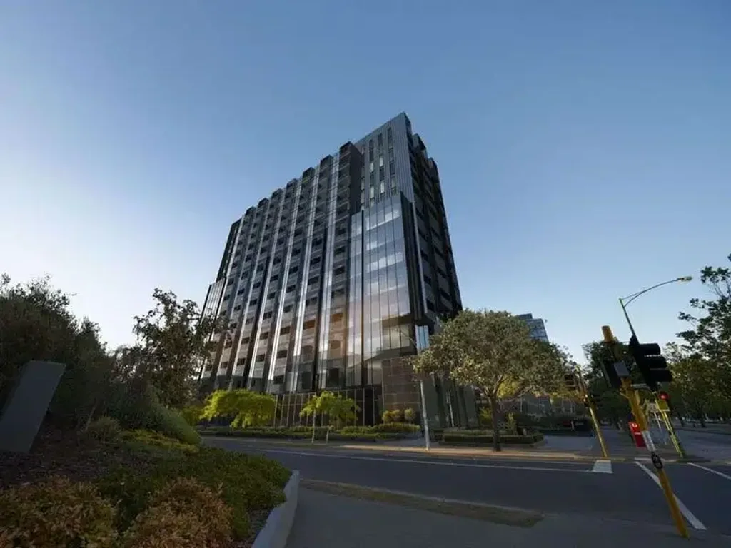 Architecturally designed Leopold building on St Kilda Road