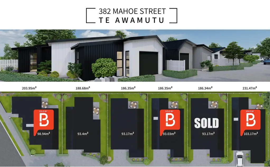 Te Awamutu 2બેડરૂમ Hot property alert – act now only 2 left!