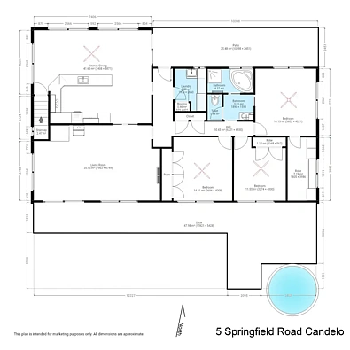 5 Springfield Road, Kameruka, NSW 2550, 4 રૂમ, 2 બાથરૂમ, Lifestyle Section